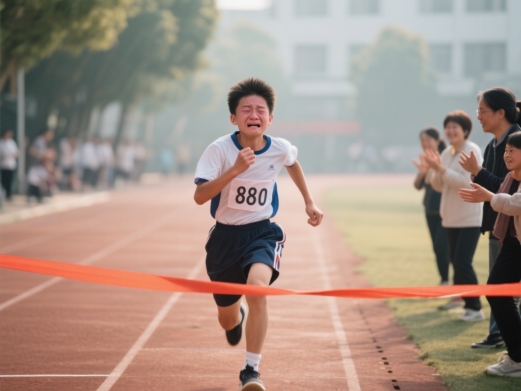以某中学的刘同学为例。他在七年级时800米成绩并不
